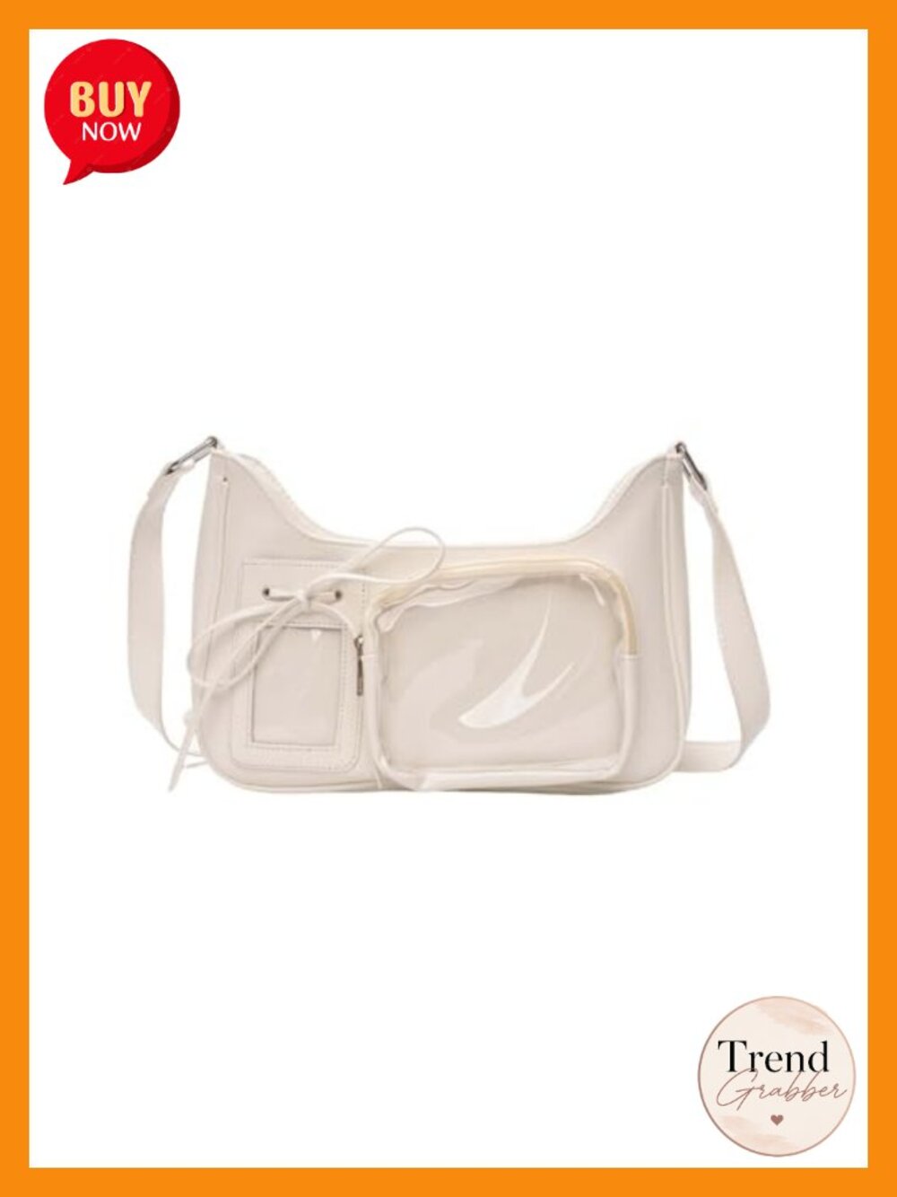 Ita Bag Display Bag with Transparent Windows Kawaii Lolita Shoulder Bag with